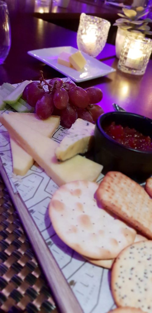 cheese board at worsley park